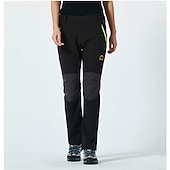 halpa Pohjat-Naisten Vaellushousut Softshell-housut Patchwork Talvi Ulko- Normaali Vedenkestävä Tuulenkestävä Hengittävä Lämmin Pants Alaosat Musta Purppura Fuksia Burgundi Taivaan sininen Telttailu / Retkely