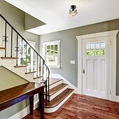 abordables Luminaires de Plafond Simplicité-14cm LED pendentif lumière porche lumière couloir couloir encastré lumières métal noir pays 110-120v 220-240v