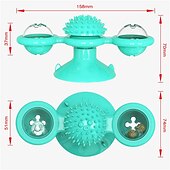abordables Jouets pour chats-Jouets pour Chat Jouet interactif Jouet rotatif Ensemble de jouets pour chats Moulin à vent Jouets Interactifs pour Chat Jouets amusants pour chats Chat Petit Chat 1 jeu Rondes Compatible avec