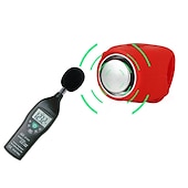 billige Sykler og komponenter-sykkelklokke vanntett bærbar sykling for landeveissykkel terrengsykkel mtb sammenleggbar sykkel fritidssykling fast utstyr sykkel sykling sykkel gummi aluminiumslegering blå 1 stk.