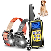 abordables Dressage pour chiens-collier anti-aboiement pour chien colliers de dressage anti-aboiement de couleur unie pp corgi beagle shiba inu carlin bichon frisé pékinois noir