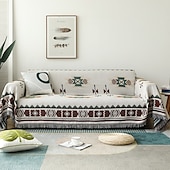 billiga Soffilt-Aztec sofföverdrag sofffilt geometriskt tryck sofföverdrag soffskydd sofföverdrag sofföverdrag tvättbart för fåtölj/lovesäte/3 sits/4 sits/l form soffa