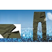 economico Pantaloni e pantaloncini-Per uomo Pantaloni convertibili Pantaloni da escursione Estate Esterno Traspirante Resistente all&#039;acqua Asciugatura rapida Leggero Pantalone / Sovrapantaloni Pantaloni Tasca con cerniera Vita elastica