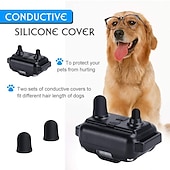 abordables Dressage pour chiens-collier anti-aboiement pour chien colliers de dressage anti-aboiement de couleur unie pp corgi beagle shiba inu carlin bichon frisé pékinois noir