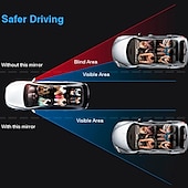 abordables Décorations/protections pour carrosserie-Automatique LITBest Universel Miroir d&#039;angle mort