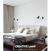 cheap Swing Arm Lights-Creative Vintage Wall Lamps Wall Sconces Living Room Dining Room Iron Wall Light 110-120V 220-240V 40 W / CE Certified / E26 / E27