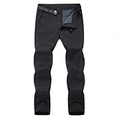 abordables Pantalones y shorts-Hombre Pantalones para senderismo Pantalones con forro polar Pantalones de protección Invierno Al aire libre Estándar Mantiene abrigado Impermeable Resistente al Viento Forro Polar Pantalones