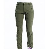 cheap Trousers &amp; Shorts-Women&#039;s Hiking Pants Trousers Summer Outdoor Waterproof Breathable Quick Dry Stretchy Pants / Trousers Bottoms Elastic Waist Dark Grey Violet Camping / Hiking Fishing Climbing S M L XL XXL