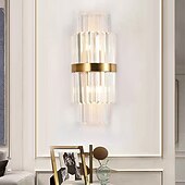 baratos Candeeiros de Parede de Cristal-Luminárias de parede Quarto Quarto das Crianças Aço Luz de parede 110-120V 220-240V 5 W / E14 / E12 / CE