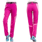 cheap Bottoms-Women&#039;s Hiking Pants Trousers Patchwork Summer Outdoor Waterproof Windproof UV Resistant Breathable Pants / Trousers Bottoms Black Purple Camping / Hiking Hunting Ski / Snowboard S M L XL XXL