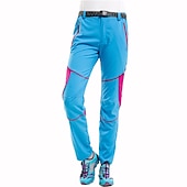cheap Bottoms-Women&#039;s Hiking Pants Trousers Patchwork Summer Outdoor Waterproof Windproof UV Resistant Breathable Pants / Trousers Bottoms Black Purple Camping / Hiking Hunting Ski / Snowboard S M L XL XXL
