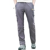 economico Pantaloni e pantaloncini-Per uomo Pantaloni convertibili Pantaloni da escursione Estate Esterno Traspirante Resistente all&#039;acqua Asciugatura rapida Leggero Pantalone / Sovrapantaloni Pantaloni Tasca con cerniera Vita elastica