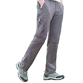 economico Pantaloni e pantaloncini-Per uomo Pantaloni convertibili Pantaloni da escursione Estate Esterno Traspirante Resistente all&#039;acqua Asciugatura rapida Leggero Pantalone / Sovrapantaloni Pantaloni Tasca con cerniera Vita elastica
