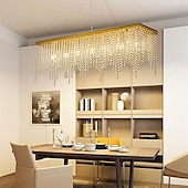 cheap Chandeliers-80 cm Pendant Lantern Design Chandelier Stainless Steel Electroplated Modern 110-120V 220-240V