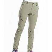 cheap Trousers &amp; Shorts-Women&#039;s Hiking Pants Trousers Summer Outdoor Waterproof Breathable Quick Dry Stretchy Pants / Trousers Bottoms Elastic Waist Dark Grey Violet Camping / Hiking Fishing Climbing S M L XL XXL