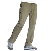 economico Pantaloni e pantaloncini-Per uomo Pantaloni convertibili Pantaloni da escursione Estate Esterno Traspirante Resistente all&#039;acqua Asciugatura rapida Leggero Pantalone / Sovrapantaloni Pantaloni Tasca con cerniera Vita elastica