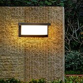 זול מנורות קיר חיצוניות1-אורות קיר חיצוני עמיד למים אורות צמודי קיר ברזל 110-120v 220-240v 18 וו