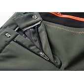 halpa Housut ja shortsit-miesten fleecevuoratut housut vedenpitävät retkeilyhousut housut softshell -housut talvi ulkoilmalämpö lämmin tuulenpitävä fleecevuorihousut / housut alaosat armeijan vihreä harmaa musta metsästys kalastus kiipeily