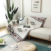 billiga Soffilt-Aztec sofföverdrag sofffilt geometriskt tryck sofföverdrag soffskydd sofföverdrag sofföverdrag tvättbart för fåtölj/lovesäte/3 sits/4 sits/l form soffa