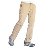 economico Pantaloni e pantaloncini-Per uomo Pantaloni convertibili Pantaloni da escursione Estate Esterno Traspirante Resistente all&#039;acqua Asciugatura rapida Leggero Pantalone / Sovrapantaloni Pantaloni Tasca con cerniera Vita elastica