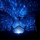 ieftine lumini proiectoare galaxie stele-Led proiector înstelat lampă de noapte de noptieră planetario casero pentru copii creșă de copii proiector de constelație planetariu lumini de peisaj nocturn decor acasă dormitor