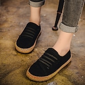 abordables Chaussures sans lacet et mocassins femme-Chaussures à enfiler en daim marron pour femmes – baskets décontractées confortables avec sangles élastiques pour un usage quotidien et les activités de plein air