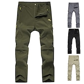 economico Pantaloni e pantaloncini-Per uomo Pantaloni convertibili Pantaloni da escursione Estate Esterno Traspirante Resistente all&#039;acqua Asciugatura rapida Leggero Pantalone / Sovrapantaloni Pantaloni Tasca con cerniera Vita elastica