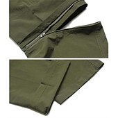 economico Pantaloni e pantaloncini-Per uomo Pantaloni convertibili Pantaloni da escursione Estate Esterno Traspirante Resistente all&#039;acqua Asciugatura rapida Leggero Pantalone / Sovrapantaloni Pantaloni Tasca con cerniera Vita elastica