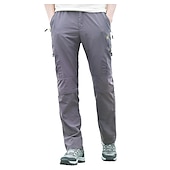 economico Pantaloni e pantaloncini-Per uomo Pantaloni convertibili Pantaloni da escursione Estate Esterno Traspirante Resistente all&#039;acqua Asciugatura rapida Leggero Pantalone / Sovrapantaloni Pantaloni Tasca con cerniera Vita elastica