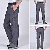 economico Pantaloni e pantaloncini-Per uomo Pantaloni convertibili Pantaloni da escursione Estate Esterno Traspirante Resistente all&#039;acqua Asciugatura rapida Leggero Pantalone / Sovrapantaloni Pantaloni Tasca con cerniera Vita elastica