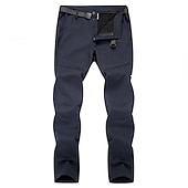 abordables Pantalones y shorts-Hombre Pantalones para senderismo Pantalones con forro polar Pantalones de protección Invierno Al aire libre Estándar Mantiene abrigado Impermeable Resistente al Viento Forro Polar Pantalones