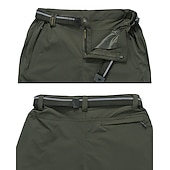 cheap Trousers &amp; Shorts-Women&#039;s Hiking Pants Trousers Summer Outdoor Waterproof Breathable Quick Dry Stretchy Pants / Trousers Bottoms Elastic Waist Dark Grey Violet Camping / Hiking Fishing Climbing S M L XL XXL