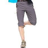 economico Pantaloni e pantaloncini-Per uomo Pantaloni convertibili Pantaloni da escursione Estate Esterno Traspirante Resistente all&#039;acqua Asciugatura rapida Leggero Pantalone / Sovrapantaloni Pantaloni Tasca con cerniera Vita elastica