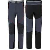 voordelige Bodems-Voor heren Wandelbroek Lapwerk Zomer Buiten Winddicht Huidvriendelijk Sneldrogend Rekbaar Broeken / Regenbroek / Overbroek Kleding Onderlichaam Zwart Grijs Jagen Skiën Vissen S M L XL XXL