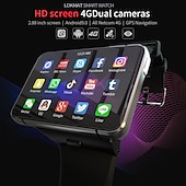 Χαμηλού Κόστους Smartwatch-LOKMAT APPLLP Max Εξυπνο ρολόι 2.88 inch Έξυπνο ρολόι Smart Phone Watch 4G LTE Bluetooth Βηματόμετρο Παρακολούθηση Ύπνου καθιστική υπενθύμιση Συμβατό με Android iOS Γυναικεία Άντρες GPS