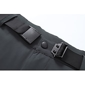 preiswerte Unterteile-Herren Wanderhosen Volltonfarbe Sommer Außen Windundurchlässig Rasche Trocknung Leicht Atmungsaktiv Unten Dunkelgrau Schwarz Jagd Angeln Klettern S M L XL XXL / Verschleißfestigkeit