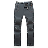 billiga Botten-Herr Vandringsbyxor Sommar Utomhus Vindtät Andningsfunktion Vattenavvisande Snabb tork Underdelar Ficka med blixtlås Elastisk midja Svart Armégrön Jakt Fiske Klättring S M L XL XXL / Lättvikt