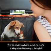 baratos Essenciais de Viagens para Cães-capas de assento de carro para cães 100% à prova d&#039;água, capa de assento de cachorro com abas laterais contra arranhões, capa de assento de animal de estimação para o banco traseiro do carro / suv /