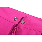 preiswerte Unterteile-Damen Wanderhosen Volltonfarbe Sommer Außen Komfort Rasche Trocknung Leicht Atmungsaktiv Unten Schwarz Rosenrot Jagd Angeln Klettern S M L XL XXL / Verschleißfestigkeit