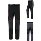 voordelige Bodems-Voor heren Wandelbroek Lapwerk Zomer Buiten Winddicht Huidvriendelijk Sneldrogend Rekbaar Broeken / Regenbroek / Overbroek Kleding Onderlichaam Zwart Grijs Jagen Skiën Vissen S M L XL XXL