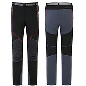 voordelige Bodems-Voor heren Wandelbroek Lapwerk Zomer Buiten Winddicht Huidvriendelijk Sneldrogend Rekbaar Broeken / Regenbroek / Overbroek Kleding Onderlichaam Zwart Grijs Jagen Skiën Vissen S M L XL XXL