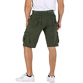 billiga Klassisk-Herr Militärbyxor Vandringsshorts Militär Ensfärgat Sommar Utomhus 12&quot; Ripstop Multi-pocket Andningsfunktion Slitstyrka Bomull Knälängd Underdelar Grå Kaki Grön Svart Arbete Jakt Fiske 30 31 32 33 34