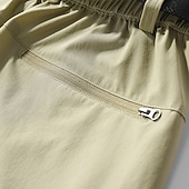 preiswerte Unterteile-Damen Wanderhosen Cabrio-Hosen / Zip-Off-Hosen Volltonfarbe Außen Leicht Atmungsaktiv Komfort Rasche Trocknung Unten Schwarz Grün Jagd Angeln Klettern M L XL XXL XXXL