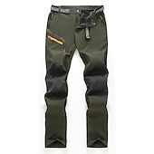voordelige Bodems-Voor heren Wandelbroek Lapwerk Zomer Buiten waterdicht Winddicht Ademend Sneldrogend Kleding Onderlichaam Zwart Leger Groen Jagen Vissen Klimmen S M L XL XXL