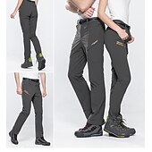 economico Fondi-Per donna Pantaloni da escursionismo Estate Primavera Esterno Impermeabile Delicato sulla Pelle Comodità Asciugatura Rapida Pantaloni Nero Verde militare Elastene Caccia Pesca Campeggio