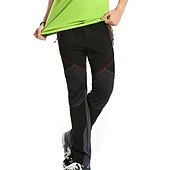 voordelige Bodems-Voor heren Wandelbroek Lapwerk Zomer Buiten Winddicht Huidvriendelijk Sneldrogend Rekbaar Broeken / Regenbroek / Overbroek Kleding Onderlichaam Zwart Grijs Jagen Skiën Vissen S M L XL XXL