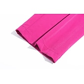 preiswerte Unterteile-Damen Wanderhosen Volltonfarbe Sommer Außen Komfort Rasche Trocknung Leicht Atmungsaktiv Unten Schwarz Rosenrot Jagd Angeln Klettern S M L XL XXL / Verschleißfestigkeit