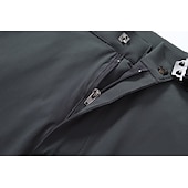 preiswerte Unterteile-Herren Wanderhosen Volltonfarbe Sommer Außen Windundurchlässig Rasche Trocknung Leicht Atmungsaktiv Unten Dunkelgrau Schwarz Jagd Angeln Klettern S M L XL XXL / Verschleißfestigkeit