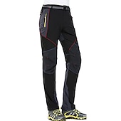 voordelige Bodems-Voor heren Wandelbroek Lapwerk Zomer Buiten Winddicht Huidvriendelijk Sneldrogend Rekbaar Broeken / Regenbroek / Overbroek Kleding Onderlichaam Zwart Grijs Jagen Skiën Vissen S M L XL XXL
