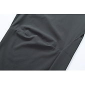 preiswerte Unterteile-Herren Wanderhosen Volltonfarbe Sommer Außen Windundurchlässig Rasche Trocknung Leicht Atmungsaktiv Unten Dunkelgrau Schwarz Jagd Angeln Klettern S M L XL XXL / Verschleißfestigkeit